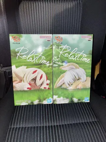 메이드 인 어비스 Relax time 피규어 나나치 파프타 2종