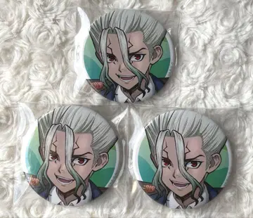 Dr.STONE 아모카페 캔뱃지 이시가미 센쿠