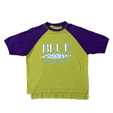 US VINTAGE 래글런 BOX 실루엣 TEE Y2K
