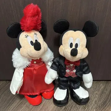 2개 세트 BBB 인형 배지 미키 미니