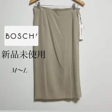 [ 미사용 새상품 ] BOSCH 보쉬 벨트 롱 스커트 베이지 M
