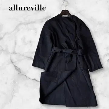 새상품급 allureville 알아바일 노카라 리버코트 벨트
