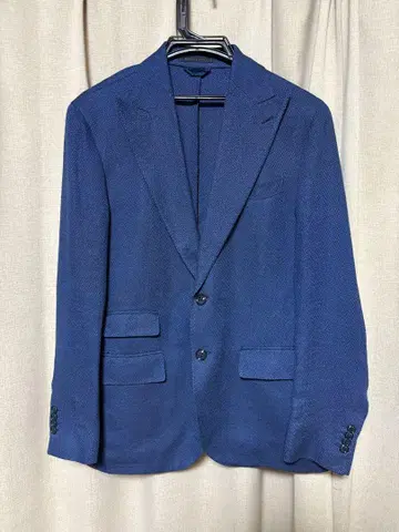 Lubium L'8 로트 L.B.M.1911 직조 패턴 테일러드 자켓