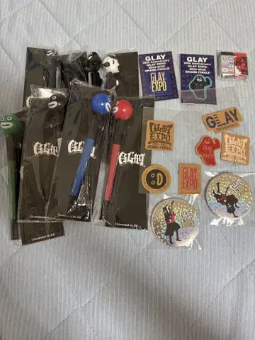 GLAY 굿즈 묶음 판매 +덤 포함