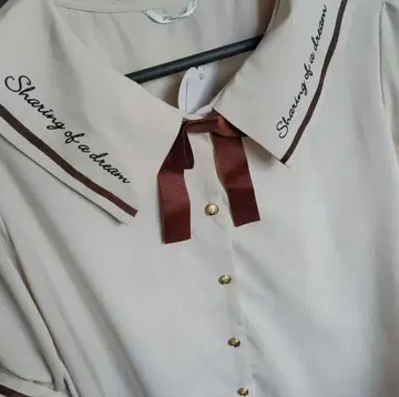 블라우스 론론 맥시멈 타베루노스키 빅 사이즈 양산형