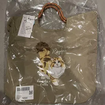 애니멀 자수 코드 토트