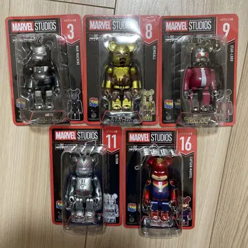 마블 베어브릭 제일복권 marvel 아이언맨 세트 아메리칸 코믹스