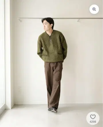 bonbon store 헨리넥 스웨터 s
