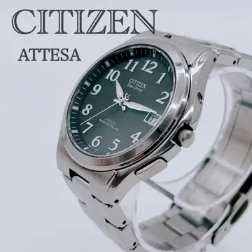 작동 CITIZEN 시티즌 아테사 H110 전파 솔라 남성용 손목시계