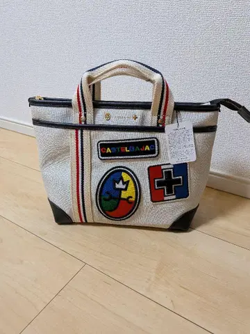 한정품 새상품 CASTELBAJAC 블랙 토트백 레어 아이템