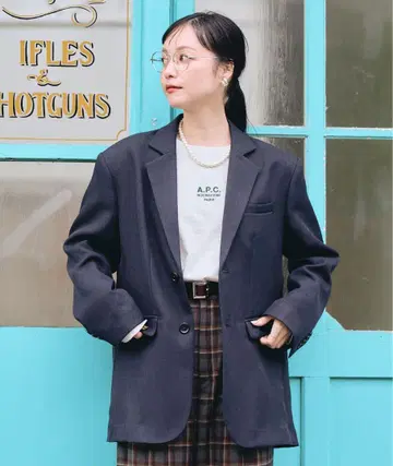 FREAK'S STORE 울리 터치 테일러드 자켓