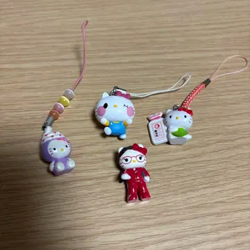 고쿠센 헬로키티 스트랩 끈 마루짱