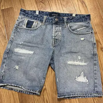 SCOTCH & SODA 데미지 데님 숏팬츠 W 30