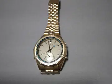 Pulsar 골드 쿼츠 손목시계