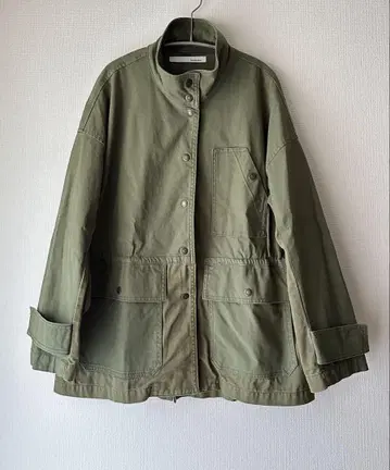 Blanc Bleu Minuit 밀리터리 필드 자켓