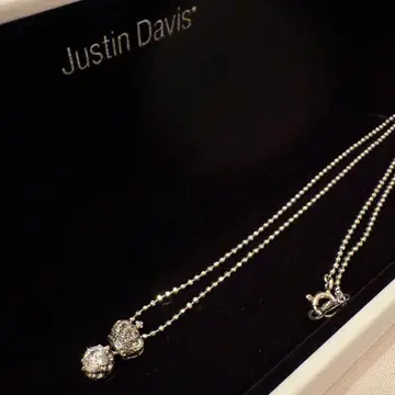 기간 한정 가격 Justin Davis 실버 목걸이