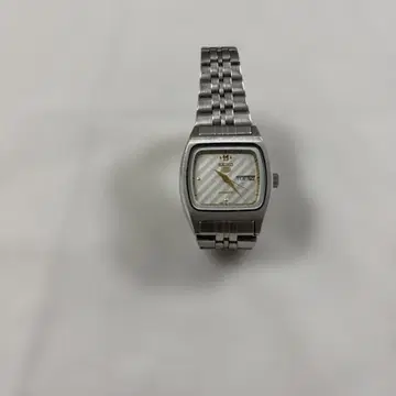 SEIKO 5 자동 시계 실버