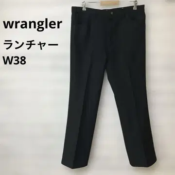 랭글러 런처 드레스 팬츠 WRANCHER 구제 의류 W38 블랙