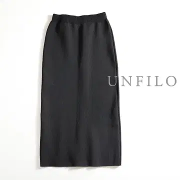 524y*새상품급 UNFILO 앙피로 폴리에스테르 형태 I라인 스커트