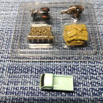 철도 모형 농가 세트 경트럭 트랙터 토미텍