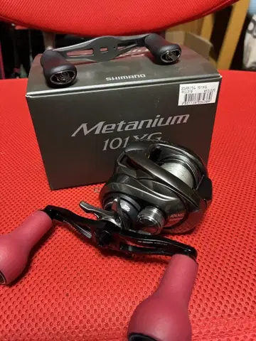 SHIMANO 메타늄 101XG 바리얼 핸들 100 블랙