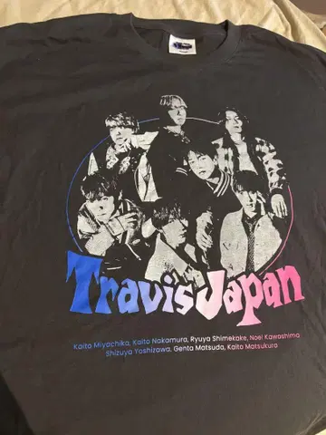 Travis Japan World Tour 셔츠