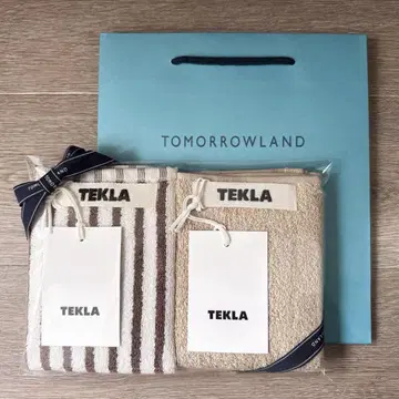 즉시 구매 가능 인기 TEKLA 핸드 타월 코디악 스트라이프, 시에나