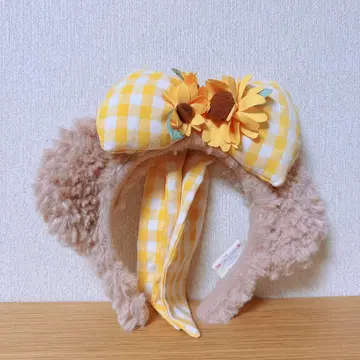 디즈니 더피 셰리메이 해바라기 머리띠