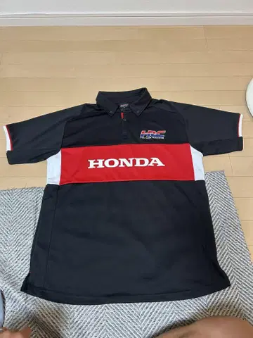 새상품급 HONDA HRC 피케 셔츠 레이싱 바이크 오토바이 XL 사이즈