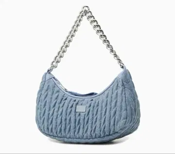 IVE 원영 착용 TOMMY JEANS 데님 원숄더 백