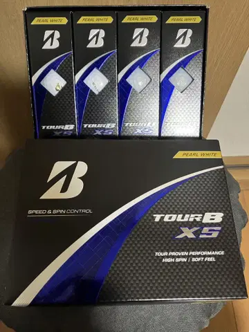 브릿지스톤 TOUR B XS 펄 화이트 1더즌