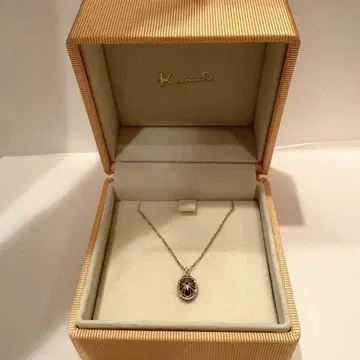 K uno 자수정 골드 목걸이