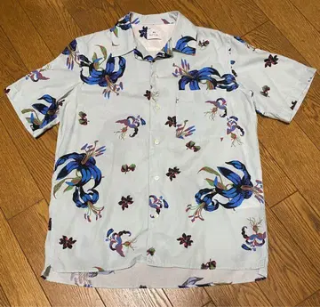 폴 스미스 꽃무늬 반팔 셔츠 S 사이즈!