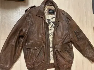 Pierre bonee A-2 플라이트 자켓 가죽 자켓