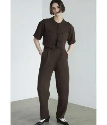 clane HALF SLEEVE KNIT TOPS & PANTS