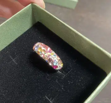 SWAROVSKI 컬러풀 스톤 반지 스와로브스키
