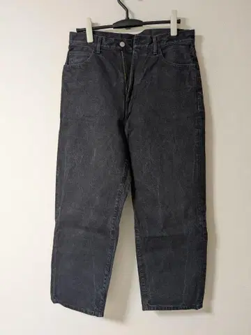 13.5oz DENIM 5P BAGGY TAPERED PANTS