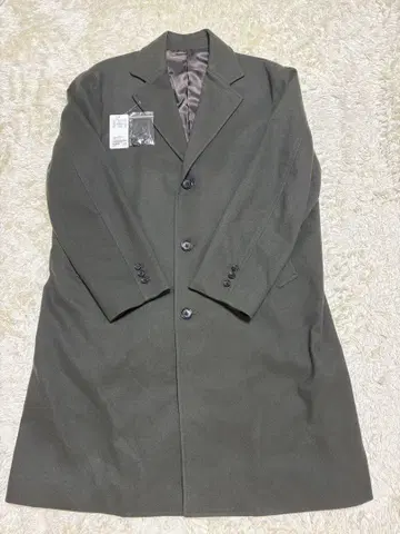유나이티드 애로우즈 올리브 그린 체스터 코트