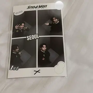 한국 SnowMan POPUP 메구로 렌 사진