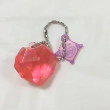 [ 레어 ] 슈가슈가룬 하트 키링 에클 핑크
