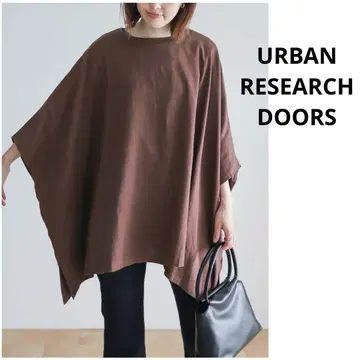 URBAN RESEARCH DOORS 셔츠 블라우스 오버 판초