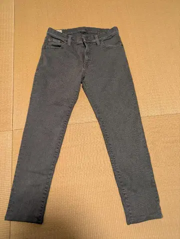 블루 그레이 스트레치 데님
