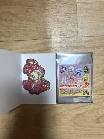 나루미야 해피 파크 메조 피아노 베리에짱 홀로그램 스티커