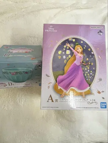 세븐일레븐 제일복권 라푼젤 A상 피규어 D상 수프 보울