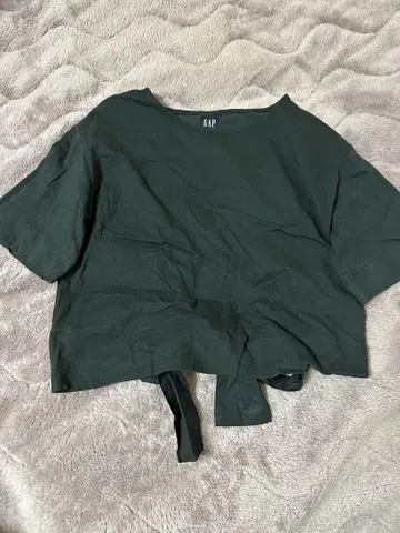 GAP 블랙 리본 포함 셔츠 XXS