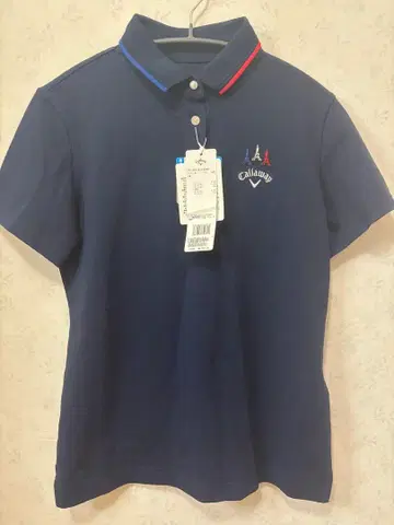 Callaway 네이비 피케 셔츠 여성용