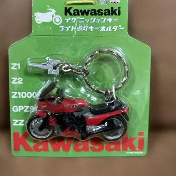Kawasaki 레어 이그니션 키 라이트 점등 키링
