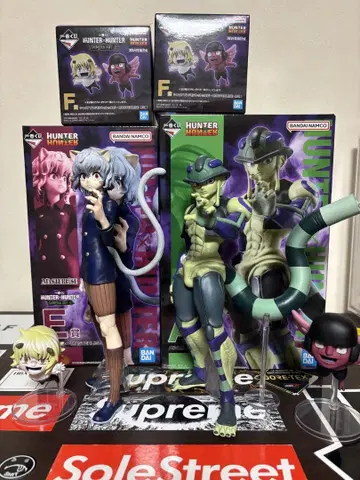 HUNTER x HUNTER 제일복권 메르엠 피토 푸후 유피 4체 세트