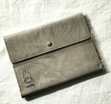 새상품 미피 멀티 케이스 그레이 모자보건수첩 케이스 약수첩 케이스