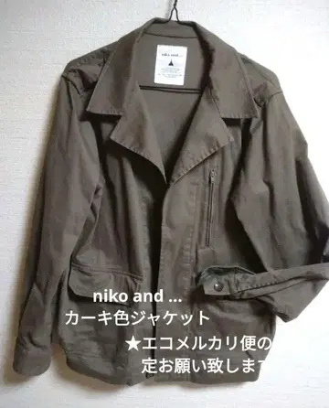 niko and - 카키색 자켓 M 사이즈